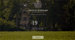 Desktop Screenshot of chateaudepommard.com